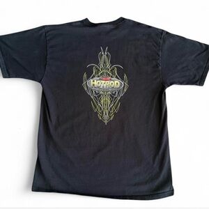Men’s Vintage Genuine Hotrod Black T-Shirt. XL